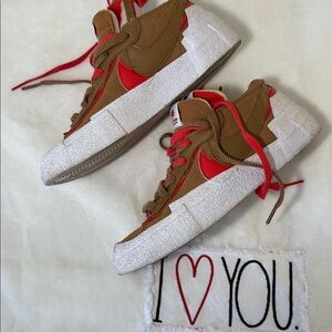 Nike x Sacai Kids ‘British Tan’ Blazer Low